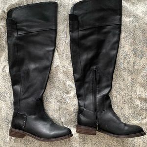 This is a new pair of Franco Sarto OTK Wide Calf Boots. Only worn once indoors.